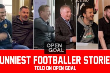 FUNNIEST FOOTBALLER STORIES TOLD ON OPEN GOAL | Ft. McCoist, McGeady, Carragher, Halliday & More!