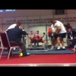 Sergej Kniazev 302,5kg Bench Press World Record! Attempt @83kg