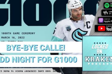 Calle Jarnkrok traded to Calgary Flames, Mark Giordano scratched as Kraken celebrate his 1000th game