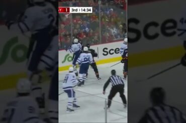 Luke Schenn The Human Eraser Finishes Check On Kadri