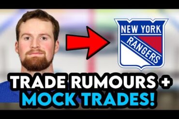 Rangers Alexis Lafreniere Trade Rumours + 4 Mock Trades!