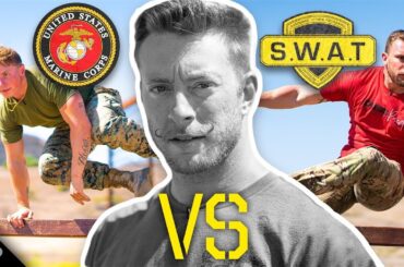 SWAT Operator vs US Marine Fitness BATTLE