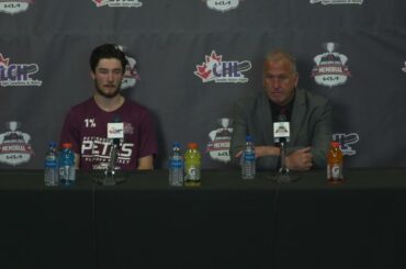 May 27/23 Memorial Cup Post-Game Media Availability – Peterborough Petes