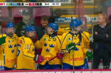 Adam Boqvist 1G vs Canada Black | Nov 5 2016 | WHC U17