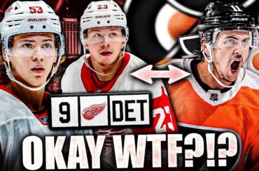 ATROCIOUS RED WINGS TRADE IDEA W/ FLYERS… MORITZ SEIDER / LUCAS RAYMOND, FOR TRAVIS KONECNY? Detroit