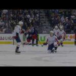 Dmitry Orlov scores to give the Caps the lead (Caps vs. Jackets 2018 NHL Playoffs)