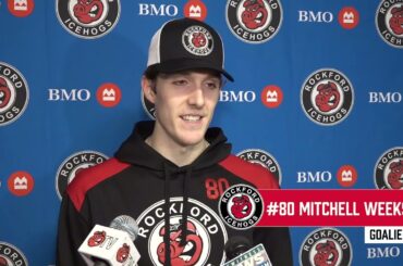 IceHogs Media Day: Goaltender Mitchell Weeks 11/8/22