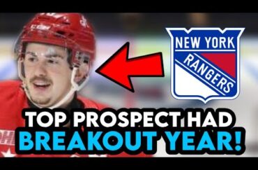 New York Rangers Top Prospect Bryce McConnell-Barker Had A BREAKOUT SEASON!