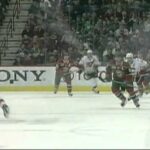 Cal Clutterbuck nails Cory Sarich