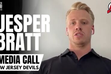 Jesper Bratt Reacts to Signing 8 Year Extension With New Jersey Devils & Discusses Devils Future