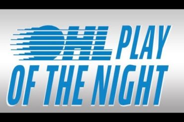 OHL Play Of The Night | Justin O'Donnell - October 29, 2021