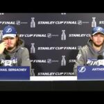 Anthony Cirelli & Mikhail Sergachev React to Dallas Stars Double OT Win: "We Were 10 Minutes Away"