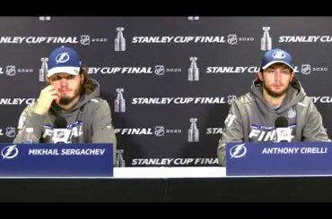 Anthony Cirelli & Mikhail Sergachev React to Dallas Stars Double OT Win: "We Were 10 Minutes Away"