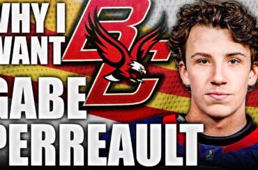 Why I Want: GABE PERREAULT - HE OUTSCORED AUSTON MATTHEWS & JACK HUGHES (2023 NHL Draft Prospects)