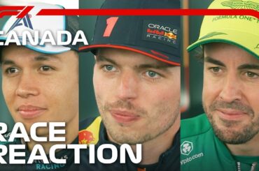 Driver Reactions After the Race | 2023 Canadian Grand Prix