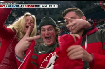 Dillon Dube 1-0 Goal - Canada vs Sweden Gold Medal Game 2018 WJC 1.5.18