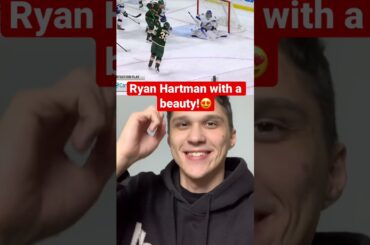 Ryan Hartman with a Beautiful Goal vs Vasilevsky? NHL 2021 highlights! #shorts