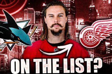 ERIK KARLSSON: DETROIT RED WINGS ON THE LIST? San Jose Sharks News & Trade Rumours Today NHL 2023