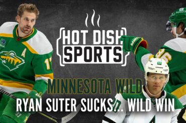 SUTER SUCKS Chants Lead Wild to W in St.Paul | Wild vs Stars Recap | Hot Dish Sports Podcast