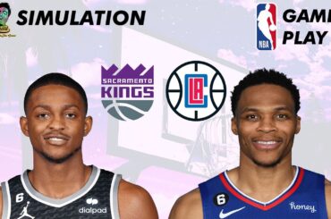 Sacramento Kings Vs Los Angeles Clippers NBA Season | NBA Full Game | NBA Highlights | Simulation