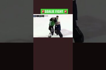 GOALIE FIGHT IN THE AHL