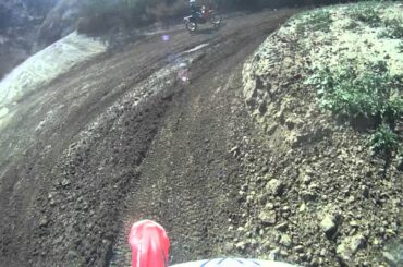 Brandon and Cole riding at Piru mx