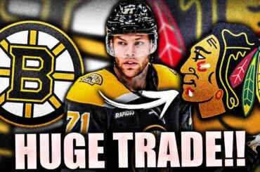 HUGE TRADE: TAYLOR HALL TO CHICAGO BLACKHAWKS, HE'LL PLAY W/ CONNOR BEDARD (Foligno, Boston Bruins)