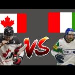 Canada 6 - 1 Italy World Championship 2022