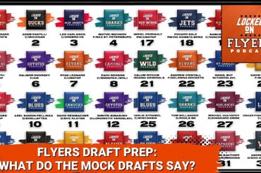 Mock Draft picks on behalf of the Philadelphia Flyers: What does the field say about their picks?