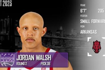 2023 NBA DRAFT: Jordan Walsh | Sacramento Kings