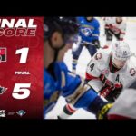 HIGHLIGHTS: Belleville Senators - 1 @ Springfield Thunderbirds - 5