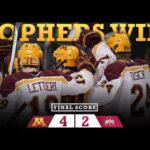 Highlights: Gopher Men's Hockey Defeats Buckeyes 4-2