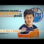 Jesse Puljujarvi (#98) ● ALL 4 Goals 2018-19 Season (HD)