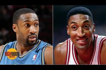 Reacting to Gilbert Arenas' comments on Scottie Pippen, Dennis Rodman and 1990s players | High Noon