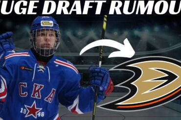 Huge 2023 NHL Draft Rumour - Michkov Picked #2 to Ducks? Character Issues? Caps Will Pick If Avail