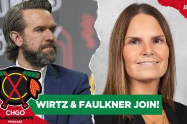 Danny Wirtz & Jaime Faulkner JOIN LIVE...Hours Before the NHL Draft! | CHGO Blackhawks Podcast