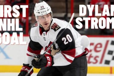 Dylan Strome #20 (Arizona Coyotes) first NHL goal Dec 2, 2017