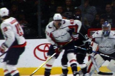 Visor saves Tom Wilson by stopping deflection to face