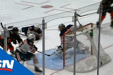 Cam Talbot robs Brian Gibbons On The Doorstep With Point-Blank Save