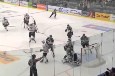 Evgeny Svechnikov Nice One-Timer Goal vs Cape Breton (9/26/14)