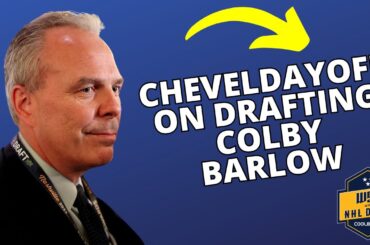 Winnipeg Jets GM Kevin Cheveldayoff on drafting Colby Barlow 18th overall - 2023 NHL Draft 1st round