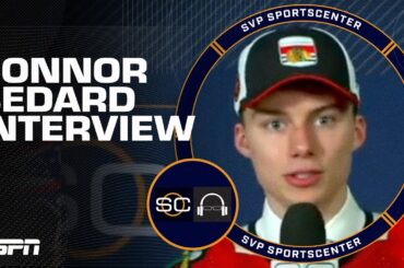 I couldn't be happier! - Connor Bedard on getting drafted by the Chicago Blackhawks | SC with SVP