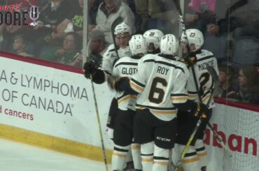 Drake Batherson's first goal in QMJHL