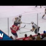 Montour Gets Panthers On The Board As Shot Pinballs In Off Two Golden Knights