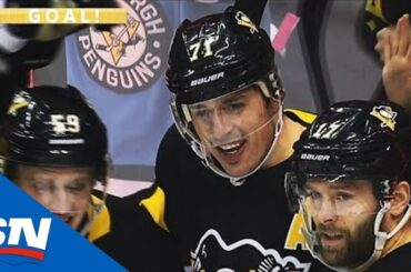 Evgeni Malkin Wastes No Time Scoring 27 Seconds Into Game