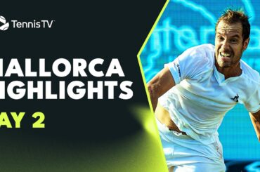 Gasquet Faces Thompson; Harris & Hanfmann Also In Action | Mallorca 2023 Day 2 Highlights