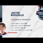 2021 QMJHL Draft | Prospect Profile : Justin Boisselle