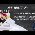 Winnipeg Jets draft Colby Barlow with 18th pick in 2023 NHL Draft | Instant Reaction & Analysis