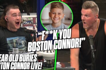 8 Year Old Buries Boston Connor On The Pat McAfee Show Live