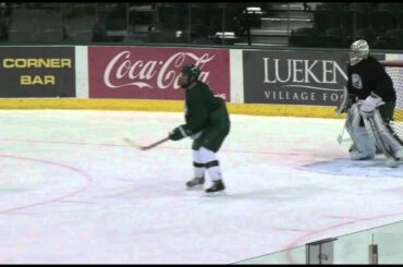 Bemidji State Men's Hockey Brad Hunt - Lakeland News Sports - December 7, 2011.m4v